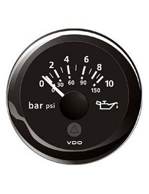 Indicatore VDO View Line Pressione olio 10 Bar