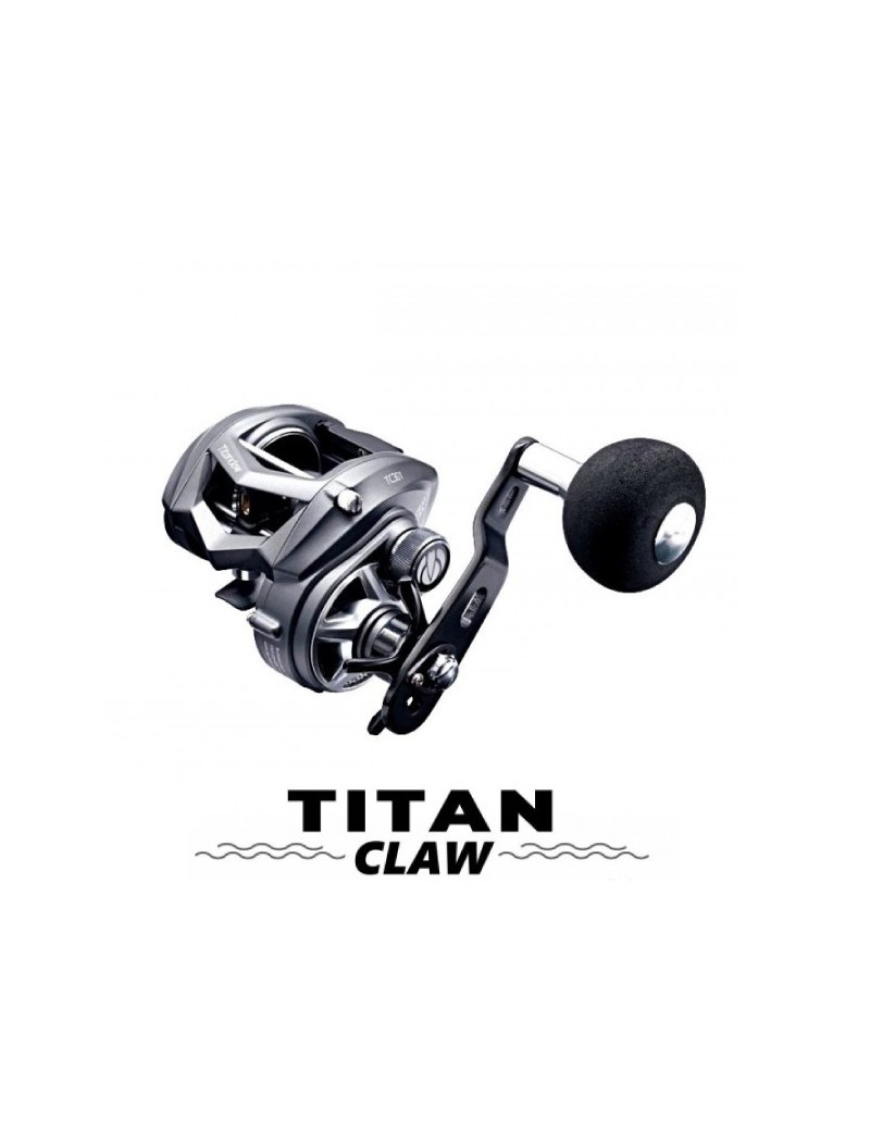 Tica Titan Claw Baitcasting Reel Black