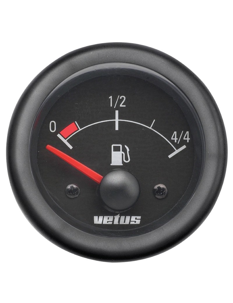Vetus Livello Carburante Nero 12/24V 300/10Ω