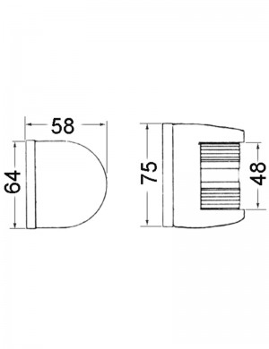 Luci di Via Utility 85 Inox Ø64MM 