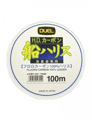 Duel HD Leader 100% FluoroCarbon 100m