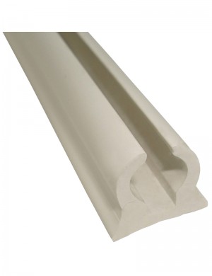Canalina in PVC Bianco per Tendalini 4 m