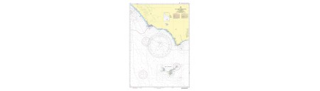Carta Nautica da Anzio a Capo Circeo e Isole Pontine 116x83cm