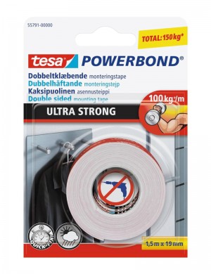 Tesa Biadesivo Powerbond 1,5x19 mm