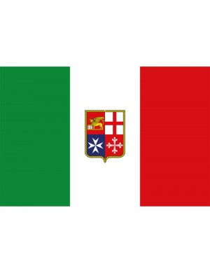 Bandiera Adesiva Marina Mercantile Italiana