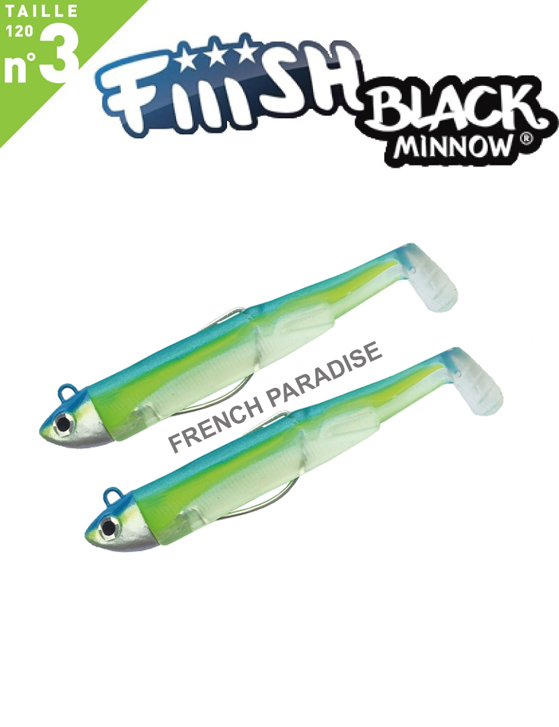 Black Minnow N. 3 Double Combo Search 18g 120mm