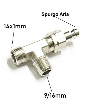 Ultraflex VFN38 Tee con Spurgo