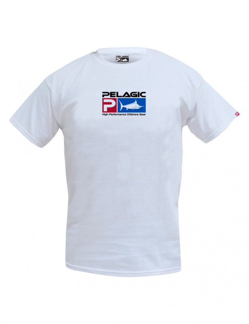 Pelagic Deluxe Logo T-Shirt - WHT