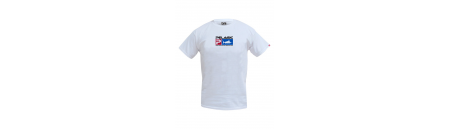 Pelagic Deluxe Logo T-Shirt  - WHT 100% cotone