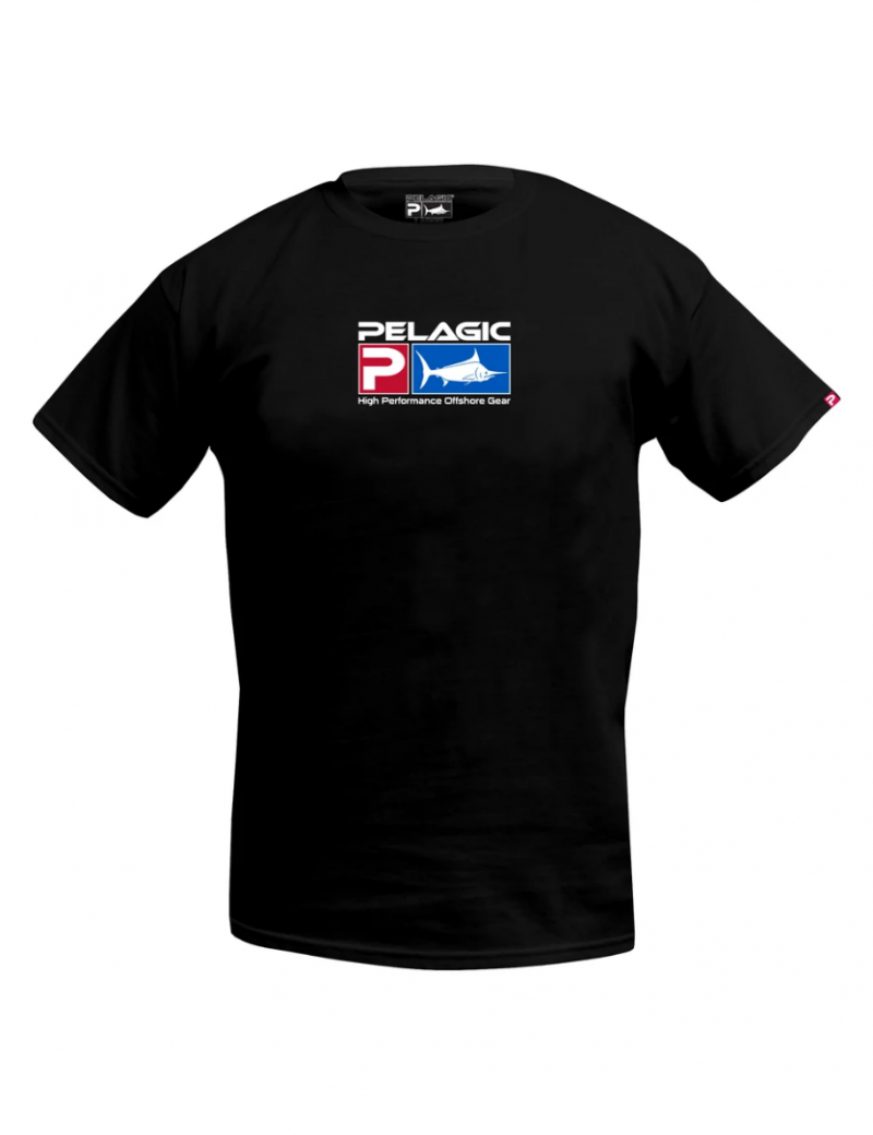 Pelagic Deluxe Logo T-Shirt - BLK