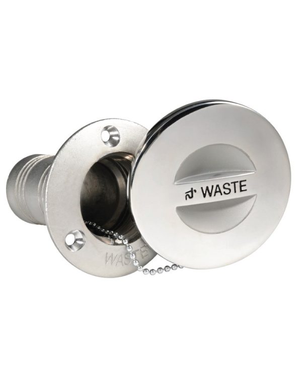 Tappo Inox a Filo Waste 38 mm