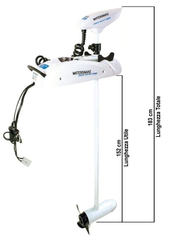 WaterSnake GEO SPOT GPS SW 65lb 66" 12V - immagine 2