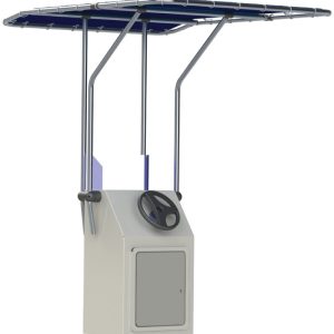 T-Top Alluminio Retrattile 1,40 x 1,70 mt