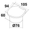 Box Doccia con Doccia a Pulsante - immagine 2