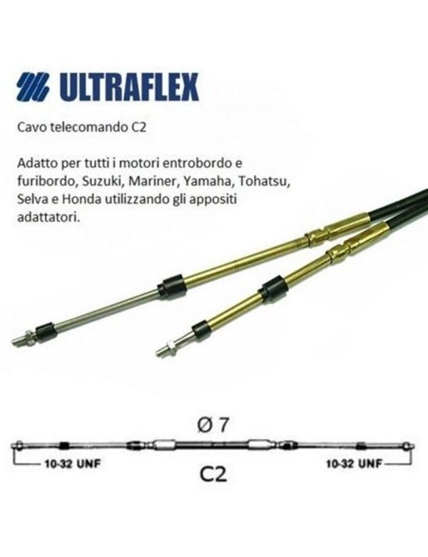 Ultraflex Cavo Telecomando C2